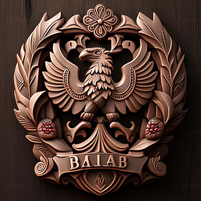 3D model Belarus Republic of Belarus (STL)